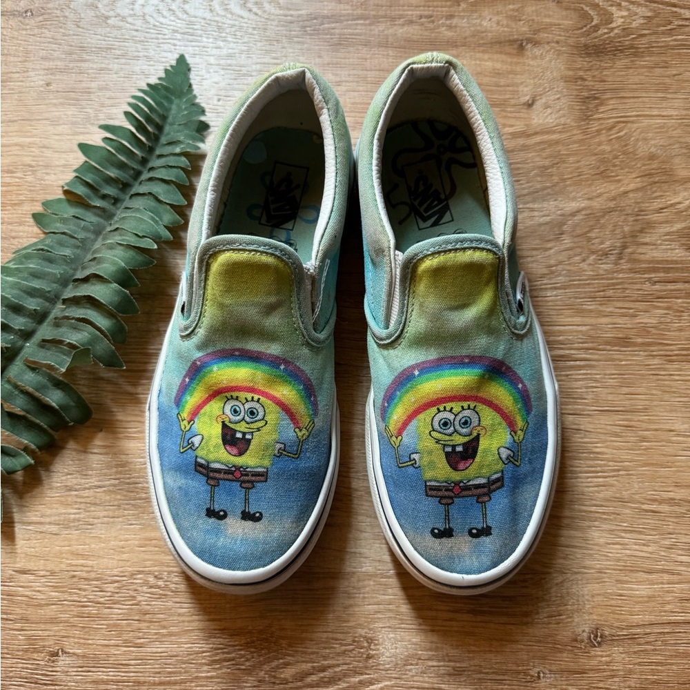 Kids size 2.5 sponge bob vans
